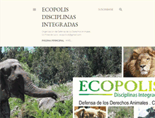 Tablet Screenshot of ecopolischile.org